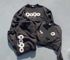9090 スエットセットアップ黒Lサイズ