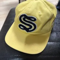 【完売品】【美品】【値下げしました】Stussy刺繍cupyellow