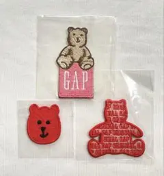 『新品』GAPワッペン 3種類
