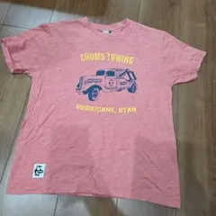 CHUMS Tシャツ トラックデザイン ピンクのサムネイル