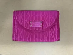 FAUCHON 大きめマルチポーチ　ローズピンク