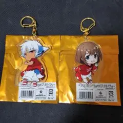 リリカルなのは　リリカルウォッチパーティ　アクリルキーリング　はやて、ザフィーラ