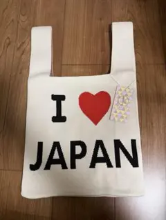 I LOVE JAPAN トートバッグ 約30×30cm