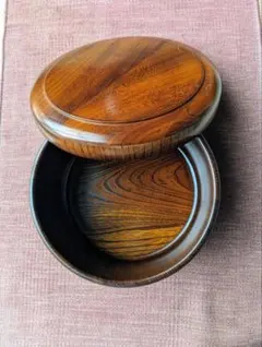 山中塗 高級品 天然木 漆塗り 茶びつ 茶櫃 未使用 漆器