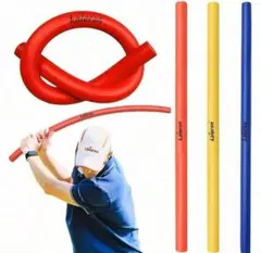 kaiersn ゴルフ スイング練習用 スティック 柔軟性 トレーニング