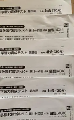 2026年最新】日能研育成テスト6年の人気アイテム - メルカリ