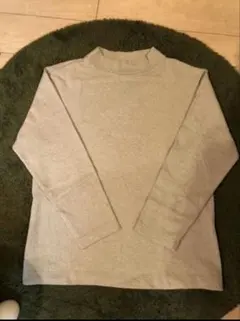 MHL. ウール綿麻昆ニット　モックネック