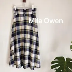 Mila Owen リネン混ロングスカート（サイズ0）のサムネイル