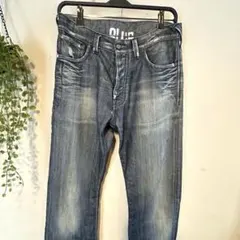 BLUEBLOOD ブルーブラッドストレートジーンズ　ダメージ加工　２９×３２