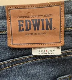 EDWIN スリムテーパード デニムパンツ 32インチ