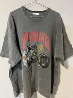 PERUSHU グレー バンドTシャツ Mサイズ