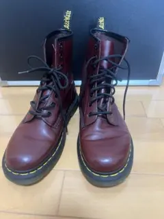 ドクターマーチン Dr. Martens 8ホール チェリーレッド 24cm - メルカリ