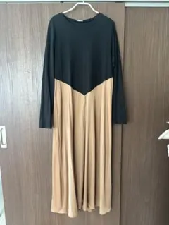 zara ひざ丈ワンピース