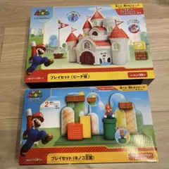 スーパーマリオ　フィギュアコレクション　プレイセット　ピーチ城
