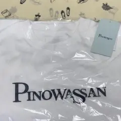 【27日まで限定値下げ】PINOWASSAN Tシャツ　ポストカード(紺)付