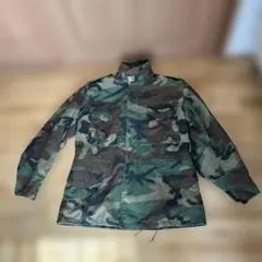 値下げ80s 米軍 U.S.ARMY M-65 ウッドランドカモ ジャケット