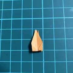 オレンジ　折り鶴　100羽