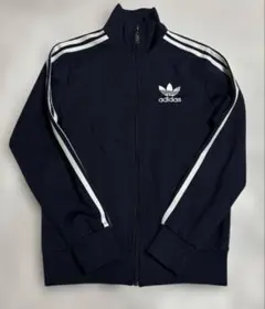 adidas トラックジャケット ネイビー系 ジャージ スリーライン 00s
