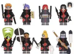新品LEGOレゴ互換　ナルト　NARUTO2　8体ミニフィグ人形セット