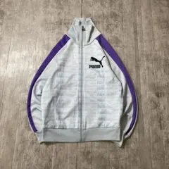puma トラックジャケット　総柄　Mサイズ y2k