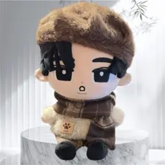 20cm ぬいぐるみ服 ぬい服 すのチル Snow Man チルぬい 冬服 茶色