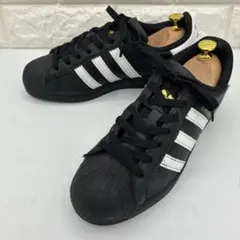 ❤良品❤アディダス スーパースター 25cm EG4959 ブラック ホワイト