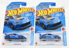 トヨタ GR86 CUP ホットウィール ミニカー 2点セット ブルーのサムネイル