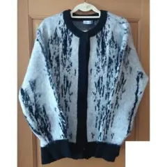 【タグ付き】PAGEBOY マルチパターン ブラッシュカーディガン F