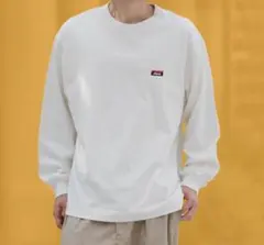 NANGA ロングスリーブTシャツ ホワイト