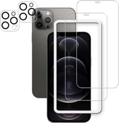 2+2 枚セット ガイド枠付き HKKAIS iPhone12 Pro Max