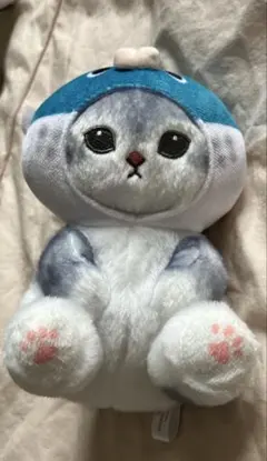 mofusand 海の生き物にゃんおかおマスコット ふぐ