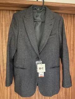 ユニクロ:C ツイードテーラードジャケット07Gray グレー