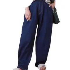 キューブシュガー　10オンスデニム コクーンパンツ　CUBE SUGAR