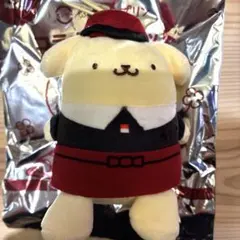スシロー　ポムポムプリン 店員　マスコット