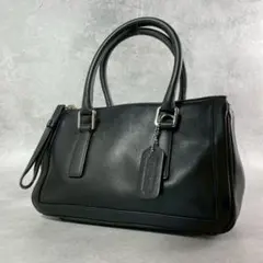美品✨vintage coach old shoulder bag BLACK