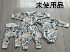 ムーミン reima ベビー服 60-70cm 未使用品 ロンパース パンツ