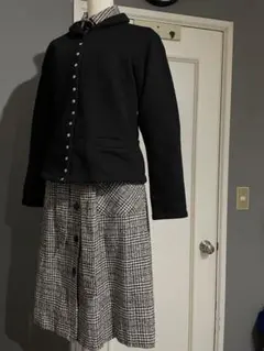 アニエスベー　丸襟　カーディガンインプレッション