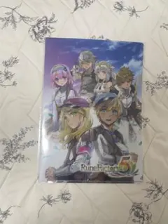 ルーンファクトリー5 クリアファイル　DMMオンラインくじ