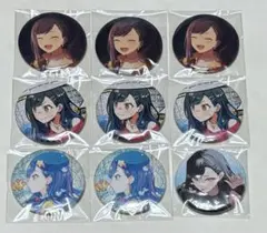 プロセカ 白石杏 グリッター缶バッジ