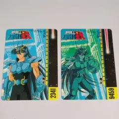 当時物 聖闘士星矢 ゴムカード ドラゴン 紫龍 2色セット - メルカリ