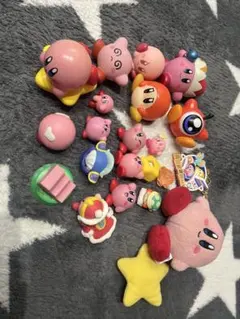 星のカービィ フィギュア マスコット ぬいぐるみ　ガチャガチャ