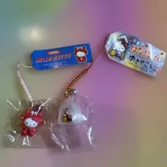 年末限定値下げ！！ハローキティ 根付け　ストラップ　2個セット