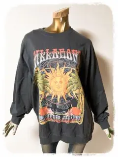 ☘️T21015☘️BILLABONG グラフィック スウェット トレーナー L