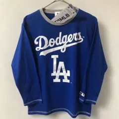 ドジャース MLB ロサンゼルス ロングTシャツ キッズ長袖シャツ　ロンT