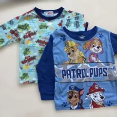 トーマス、パウパトロール パジャマセット 100cm