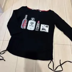 マリークワント　ロンT ブラック　M