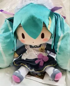 初音ミクシリーズ ふわぷち Mぬいぐるみ 初音ミク クラシカルメイド ピアプロのサムネイル