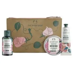 新品未使用　数量限定ギフト　THE BODY SHOP ポーチ　ハンドクリーム