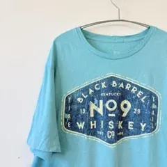 SONOMA No.9 WHISKEY 半袖Tシャツ L ターコイズのサムネイル