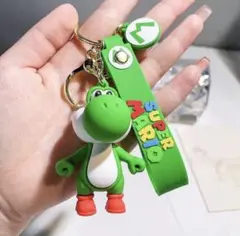 グリーンヨッシー キーホルダーシリコン フィギュア 数量限定　大人気キャラクターのサムネイル